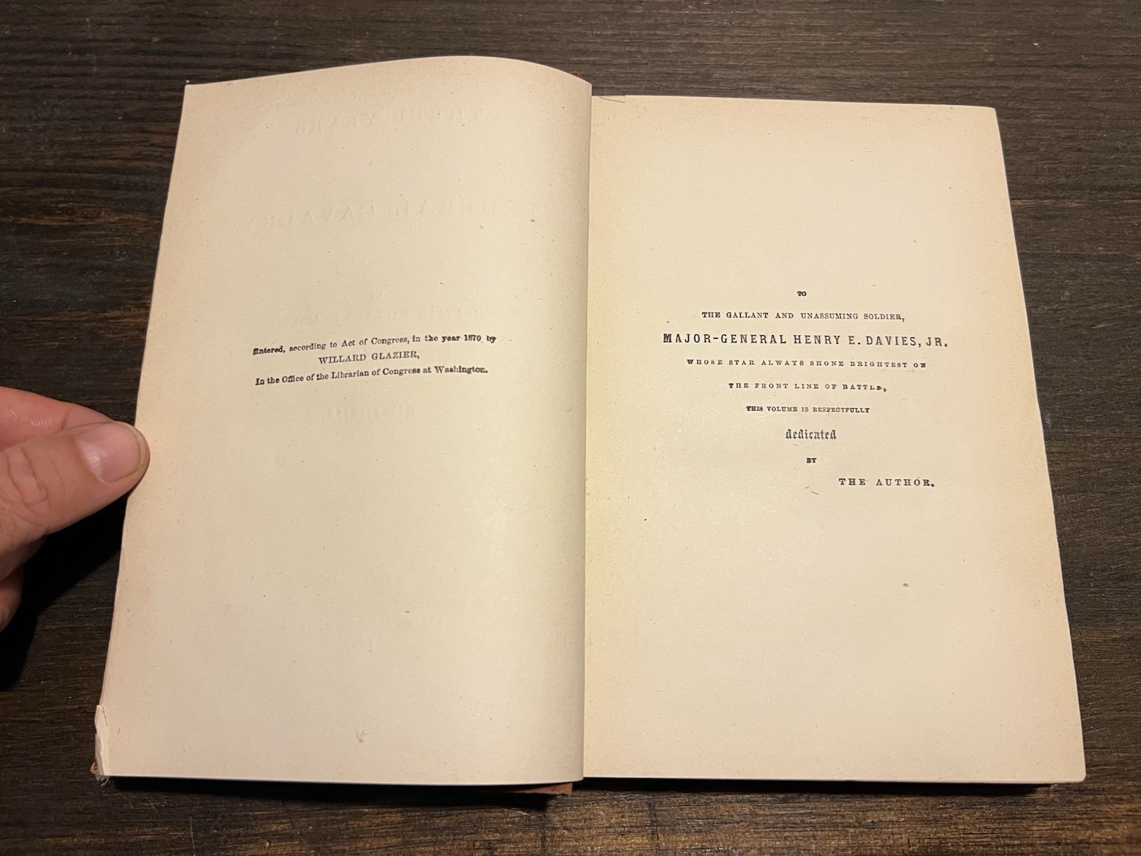 1874 Three Years In The Federal Cavalry Captain Willard Glazier Civil War Illus