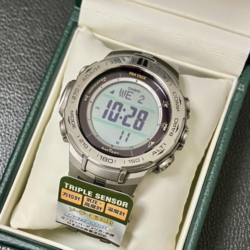 CASIO PRO TREK PRW 3100T Protrek Titanium Band