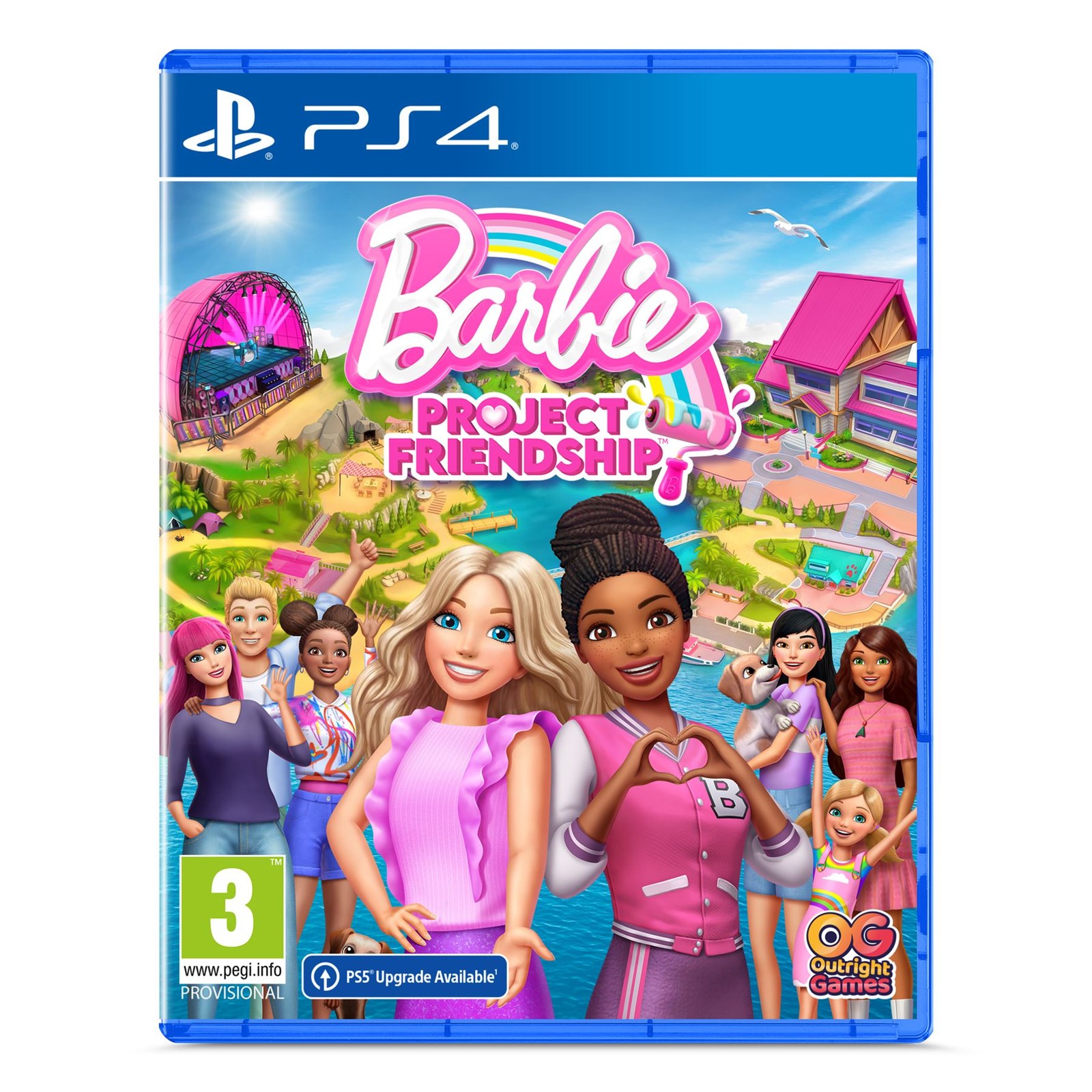 Barbie Project Friendship PlayStation 4 Game Adventure Simulation PS4 Video Game