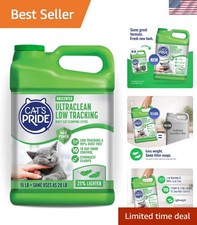 15lb Cat's Pride UltraClean Clumping Litter - Strong Odor Control  Eco-Friendly