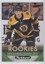 2017-18 Upper Deck Parkhurst Rookies Jakob Forsbacka-Karlsson #268 Rookie RC 5q7