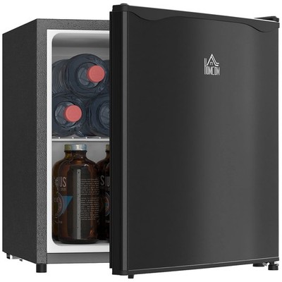1.1Cu.Ft Mini Freezer with Reversible Door for Home Office Black