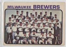 1973 O-Pee-Chee Milwaukee Brewers Team #127 0au4