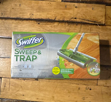 Swiffer Sweep  Trap Cordless Rechargeable Push Sweeper w/ Dust Container