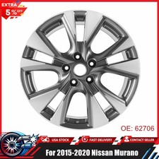 New 18 Replacement Wheel For Nissan Murano 2015 2016 2017 2018 2019 Rim 62706 New 18 Replacement Wheel For Nissan Murano 2015 2016 2017 2018 2019 Rim 62706