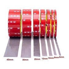 3M Extra starkes doppelseitiges Klebeband strapazierfähig selbstklebend klebend Montagerolle