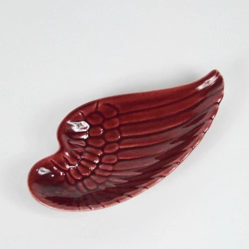 Red Wing Pottery VTG 75th Anniversary 1953 Ceramic Wing Trinket Dish Ashtray