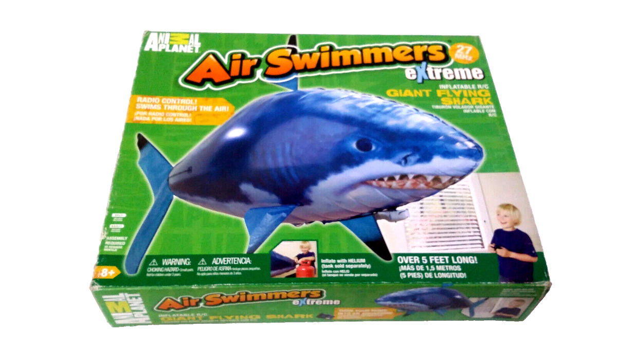 Flying Fish Remote Control Flying White Shark Animal Planet Air Swimmers  Extreme Giant Flying Shark Inflatable For Sale Online