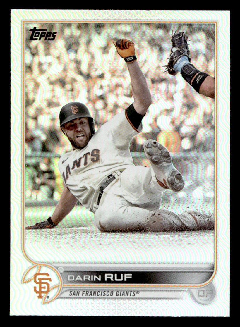 2022 Topps Update #US106 Darin Ruf Rainbow Foil card