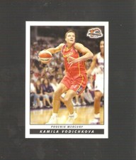 kamila vodichkova  2006 wnba base card,phoenix mercury #87