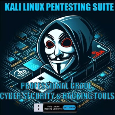 NEW 2024! Kali Linux USB Drive - Pro Cyber Security & Hacking Tools Suite
