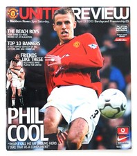 MANCHESTER UNITED v BLACKBURN ROVERS PREMIER LEAGUE 2002/03 19/4/2003