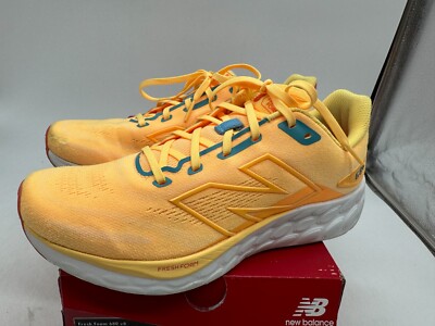 New Balance Women's Fresh Foam 680 V8 Running Shoe Peach Size 11