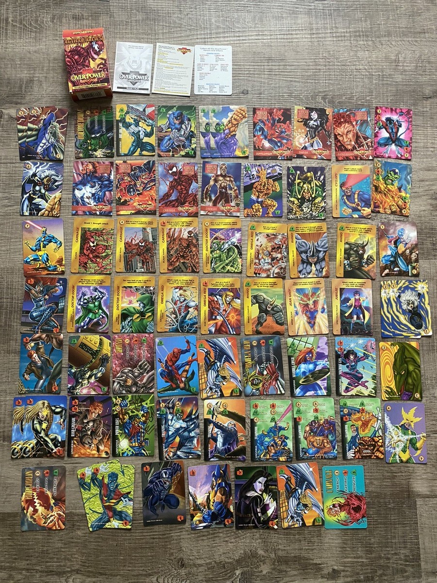 Overpower card Game lot by Marvel | eBay Overpower card Game lot by Marvel | eBay