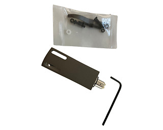 Jelco Style Headshell - schwarz - loser Fingerbügel