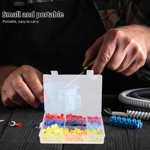 160 Pcs Break-free Wire Clip Combination Male Female Terminals Crimp Car Parts - Picture 10 of 12