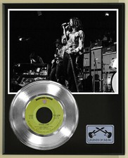 Deep Purple "Highway Star" Silver Record Display Wood Plaque