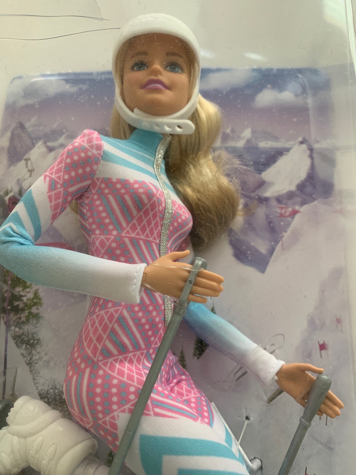 barbie made to move skier