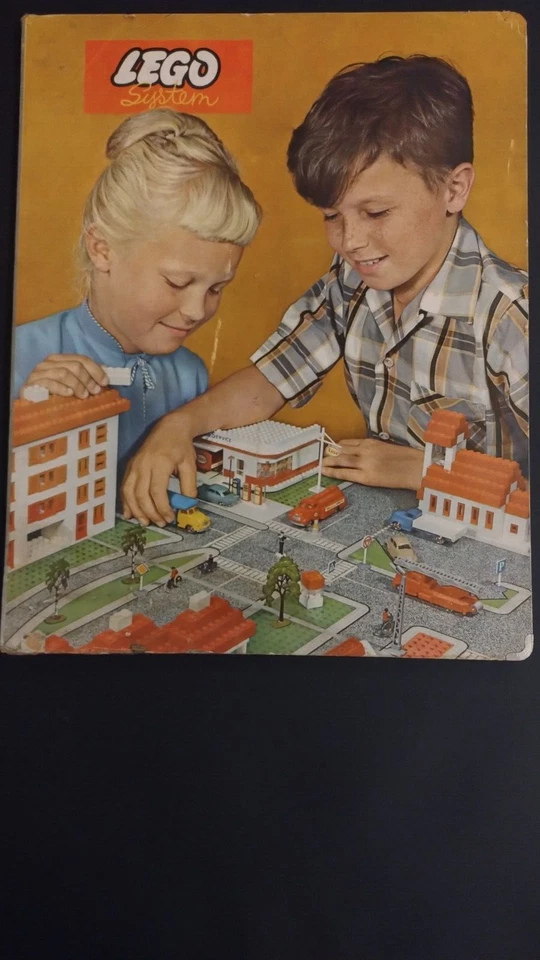 LEGO SYSTEM ANNI 60 CARTONATO DI BASE CARDBOARD 80 X 50 - Immagine 2 di 4