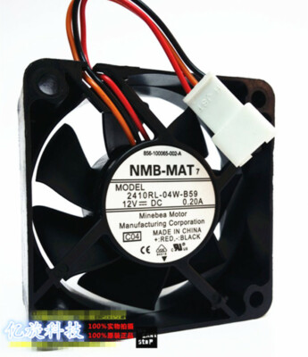 1PC NMB-MAT 2410RL-04W-B59 6CM 6025 12V 0.20A DLP large screen fan #