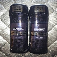 Ed Hardy Eucalyptus  Pine Deodorant 2.82 Oz Lot Of 2