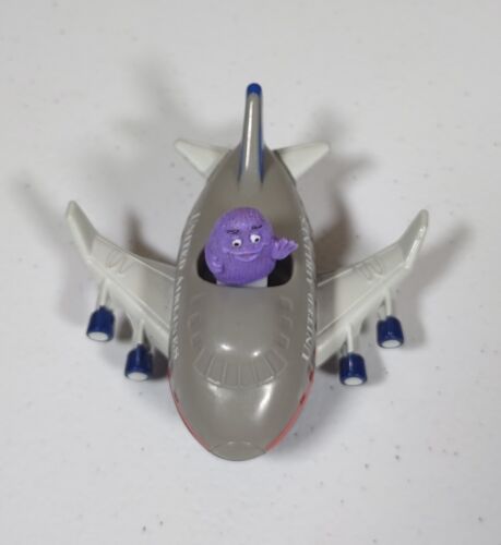 Vintage McDonalds Happy Meal Spielzeug United Airlines Flugzeug Ronald McDonald/Grimasse - Bild 5 von 6