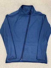 Vineyard Vines Polyester/Spandex Full Zip Jacket Women's Medium Blue