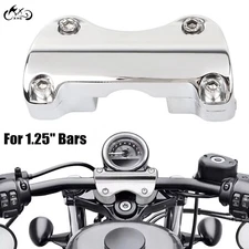 1.25'' Handlebar Riser Top Clamp For Harley Touring Street Glide Road King 88-23