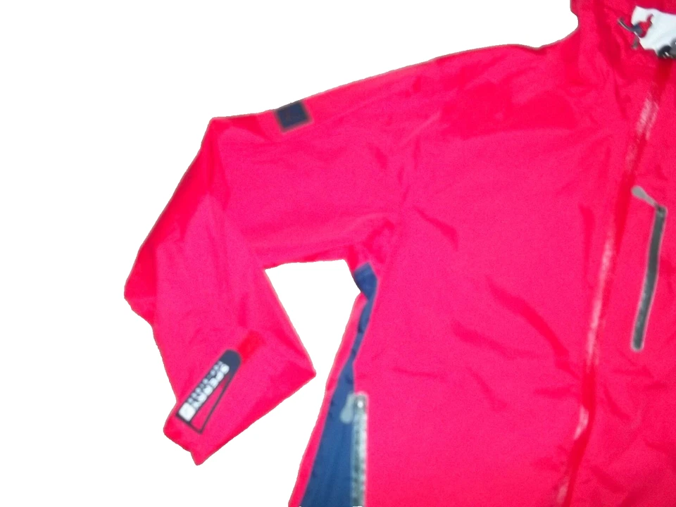 CHAQUETA DE LLUVIA IMPERMEABLE SPERRY TOP SIDER STS35 con capucha para hombre MEDIANA NUEVA Foto 2 de 4