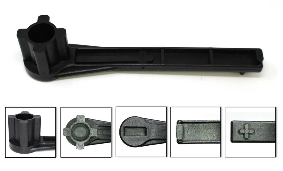 Llave de tambor 4 en 1 tapón 55-30-15 galones barril de agua tuerca tapón enchufe elige un color Foto 3 de 4