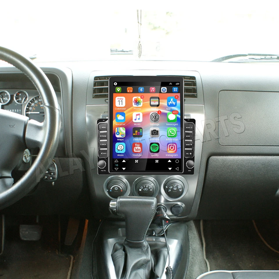 Radio estéreo de coche de 9,7"" para Hummer H3 2006-2010 Android 13 Apple Carplay GPS navegación Foto 4 de 4