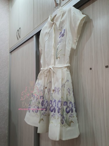 ~Final Sale! BNWT 70% Off - Authentic Natura Flip Dress US$1600 - Sz 2 (LAST) - Picture 13 of 16
