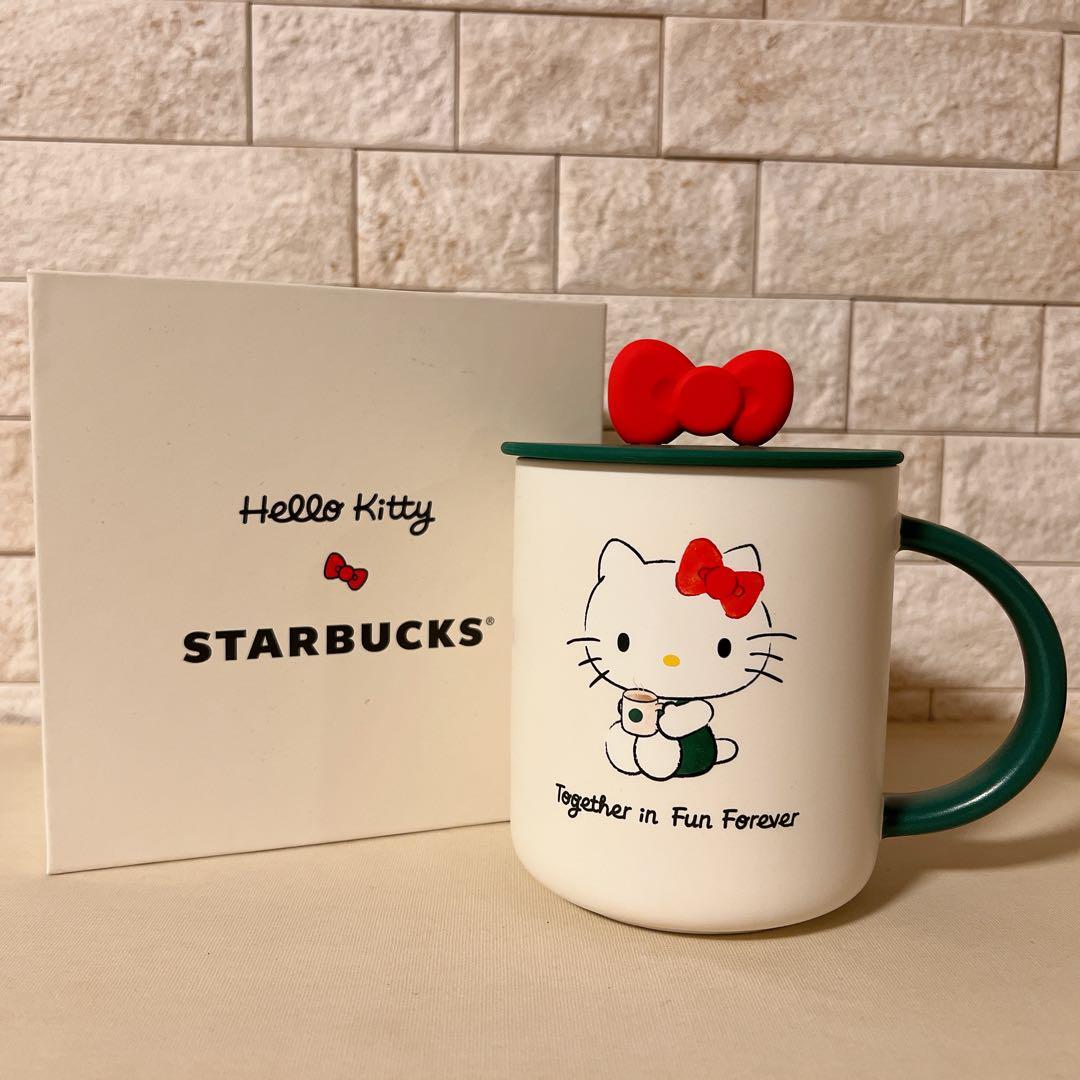 Sanrio Hello Kitty x Starbucks Ceramic Mug 16oz Asia Limited | eBay