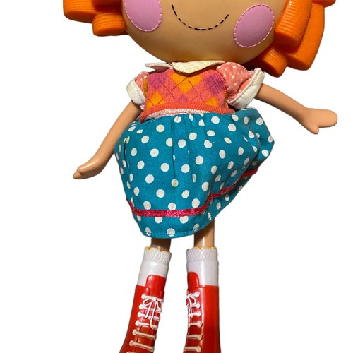 Sunny Side Up Lalaloopsy bambola full size 12" capelli arancioni rosa fiocco giocattolo 2009 - Foto 4 di 8
