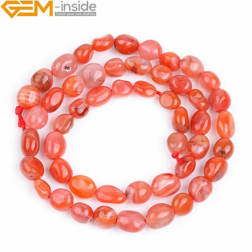 Cuentas espaciadoras de pepita de piedra Freeform para hacer joyas 15" 6x8 mm curación - Imagen 9 de 210
