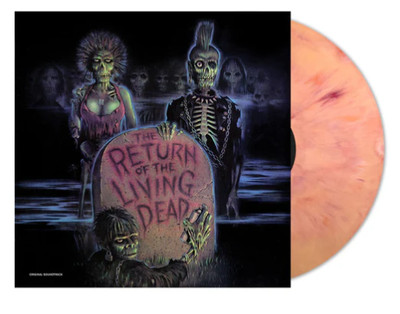 Return of the Living Dead Soundtrack Vinyl Record  Mondo Brains Variant