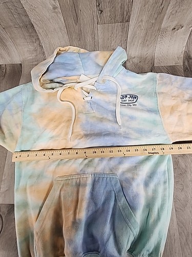 Ron Jon Hoodie Women's SMALL Tie Dye Ocean City MD Surf Shop Pullover Sweatshirt - Picture 6 of 9
