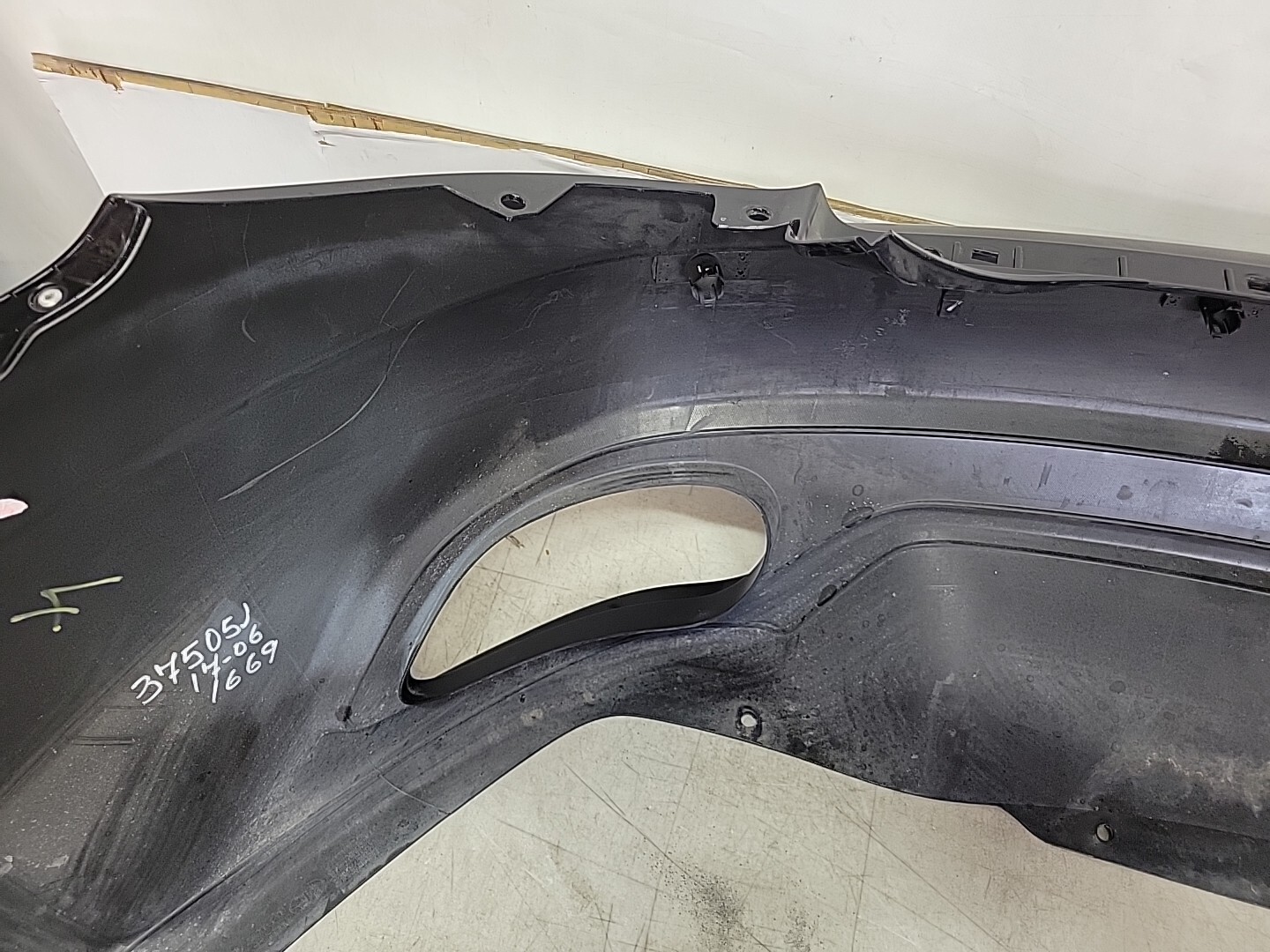 08-19 Maserati GranTurismo GranCabrio S M145 Rear Bumper Cover Assembly OEM