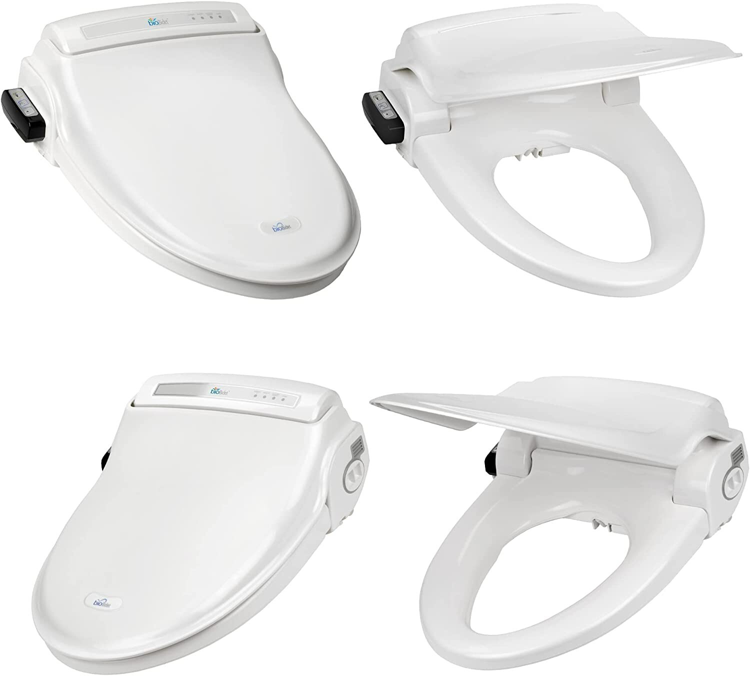 Bio Bidet BB-1000 Supreme Elongated Bidet Toilet Seat, White
