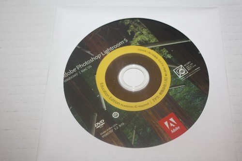 New Adobe Photoshop Lightroom 5 Software Student and Teacher Edition Open Box - Picture 4 of 8