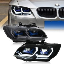 2010-2013 Full Led Headlights For BMW 3 Series E92 E93 Coupe 2-Door DRL Headlamp