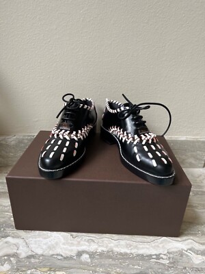 lOUIS VUITTON Women Leather Loafers, Size 37 1/2 | eBay