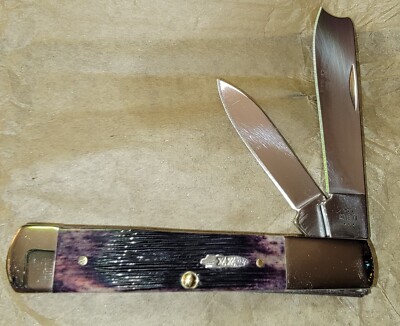 Case XX Razor Purple Barnboard Jig Bone 62005RAZ 21795 Sfo Ade | eBay