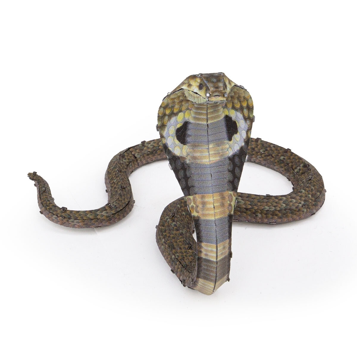 Fascinations Metal Earth Indian COBRA Snake 3D Laser Cut Steel Model Kit ME1032