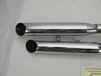 Harley Screamin Eagle II Fat Boy Deuce FXSTD Exhaust Muffler