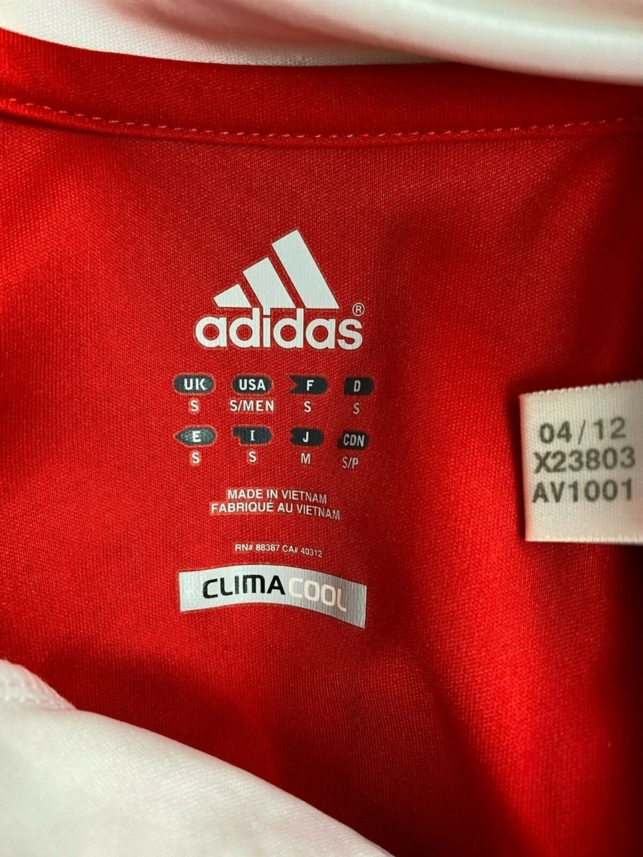 BENFICA 2012 2013 HOME SHIRT FOOTBALL SOCCER JERSEY ADIDAS