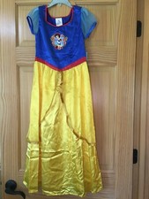 NEW Disney Store Snow White Deluxe Nightgown Costume girls