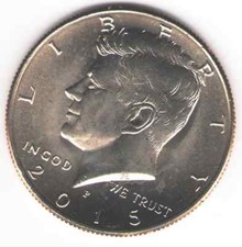 US. 2015-P. Kennedy Half Dollar. Uncirculated. 