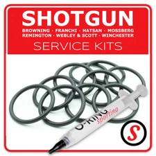 SHOTGUN GAS PORT SERVICE KITS Semi-Auto Seal O-ring + OPTIONAL GREASE