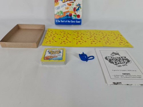 2002 Mouse Trap Card Game A Fun Twist Of The Classic Game - New In Open Box - - Picture 5 of 9